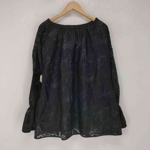 ウィルフリー willfully organdy flower candy sleeve TOPS レディース FREE