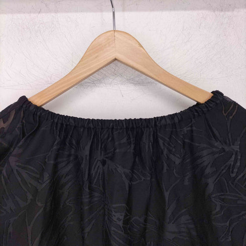 ウィルフリー willfully organdy flower candy sleeve TOPS レディース FREE