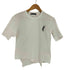 シーディージーコムデギャルソン CDG COMME des GARCONS 23ss アシンメトリー ロゴプリント 半袖クルーネックTシャツ レディース JPN:S