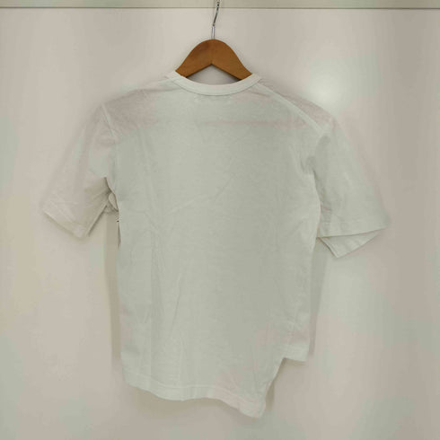 シーディージーコムデギャルソン CDG COMME des GARCONS 23ss アシンメトリー ロゴプリント 半袖クルーネックTシャツ レディース JPN:S