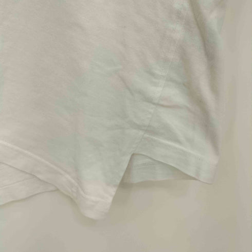 シーディージーコムデギャルソン CDG COMME des GARCONS 23ss アシンメトリー ロゴプリント 半袖クルーネックTシャツ レディース JPN:S