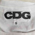 シーディージーコムデギャルソン CDG COMME des GARCONS 23ss アシンメトリー ロゴプリント 半袖クルーネックTシャツ レディース JPN:S