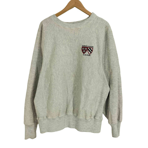 KELLSPORT 90S USA製 胸元刺繍カレッジ リバースウィーブクルーネックスウェット メンズ import:L