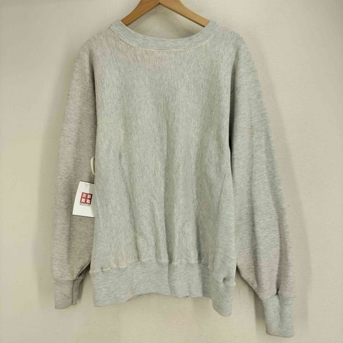 KELLSPORT 90S USA製 胸元刺繍カレッジ リバースウィーブクルーネックスウェット メンズ import:L