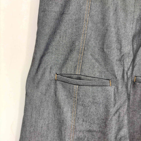 ラウンジドレス Loungedress デニムカーブオールインワン レディース S