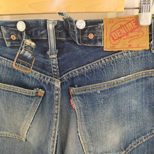 ドゥニーム Denime シンチバック デニムパンツ メンズ