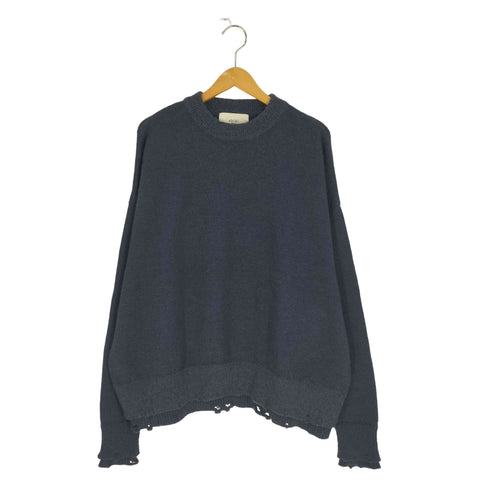 シキトウキョウ shiki tokyo OVERSIZED LAYERED DAMEGE KNIT メンズ JPN:S