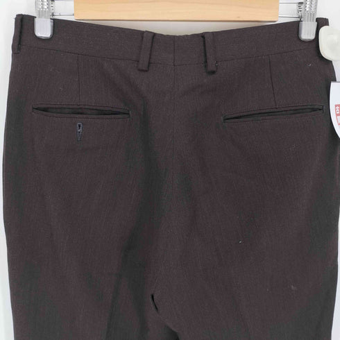 ブルックスブラザーズ BROOKS BROTHERS USA製 ジップフライ ノータック スラックス パンツ メンズ