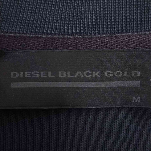 ディーゼルブラックゴールド DIESEL BLACK GOLD ショルダー カラビナ Vガゼット クルーネックスウェット メンズ import:M