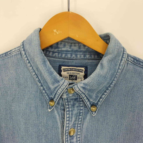 リー Lee 90S コーデュロイ 太畝 L/S BD シャツ オーバーサイズ メンズ import:L