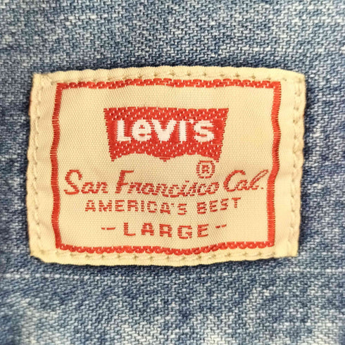 リーバイス Levis 90S L/S デニムシャツ メンズ JPN:L