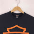 ハーレーダビッドソン HARLEY-DAVIDSON 両面プリントクルーネック半袖Tシャツ レディース S