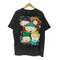 キャラクタープリントクルーネックTシャツ メンズ