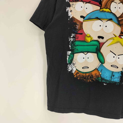 キャラクタープリントクルーネックTシャツ メンズ