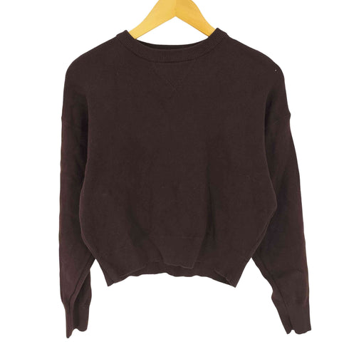 ユニクロ UNIQLO スムースコットンクルーネックセーター レディース JPN:S