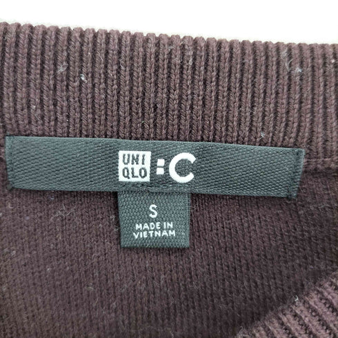 ユニクロ UNIQLO スムースコットンクルーネックセーター レディース JPN:S