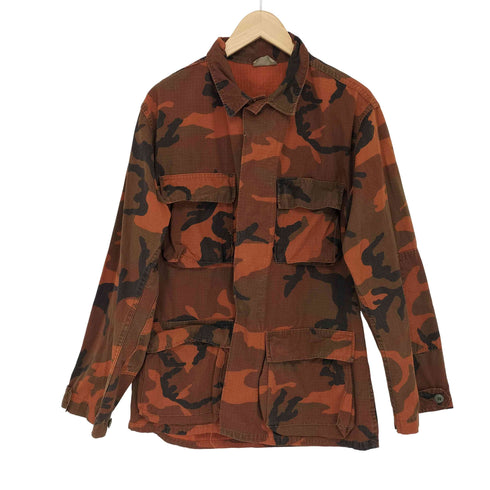 ユーエスアーミー U.S. ARMY ウッドランドカモ BDU ミリタリージャケット メンズ SMALL-REGULAR