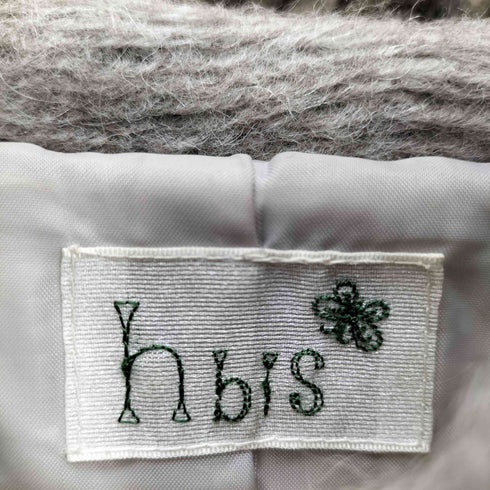 hbis 異素材 ダウン コート レディース JPN:38