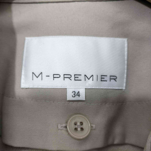 エムプルミエ M-PREMIER ウールカシミヤ混ライナー付き トレンチコート レディース JPN:34