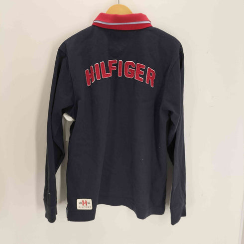 トミーヒルフィガー TOMMY HILFIGER ワッペンデザインL/S ポロシャツ メンズ JPN:XXL