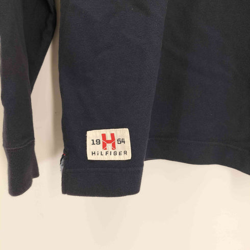 トミーヒルフィガー TOMMY HILFIGER ワッペンデザインL/S ポロシャツ メンズ JPN:XXL