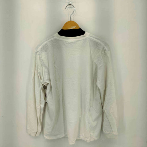 フロントプリント ロングスリーブ Tシャツ カットソー メンズ XL