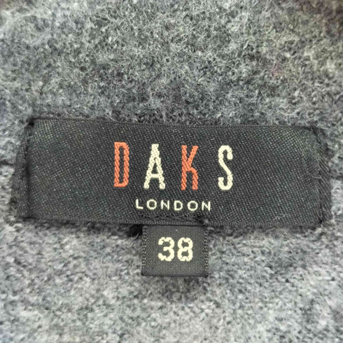 ダックス DAKS ウール ラウンドカラー シャツ レディース 38