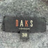 ダックス DAKS ウール ラウンドカラー シャツ レディース 38