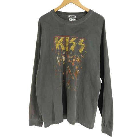 RETOCKS フロントプリント L/S Tシャツ メンズ