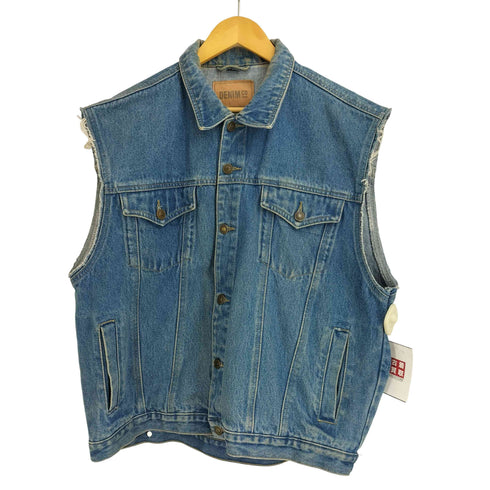 DENIM CO デニムトラッカーベスト メンズ import:XL