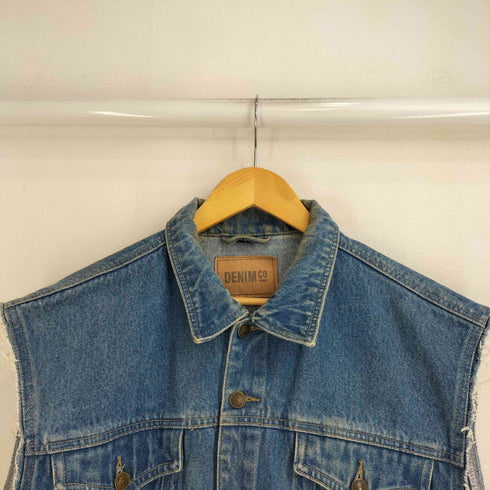 DENIM CO デニムトラッカーベスト メンズ import:XL