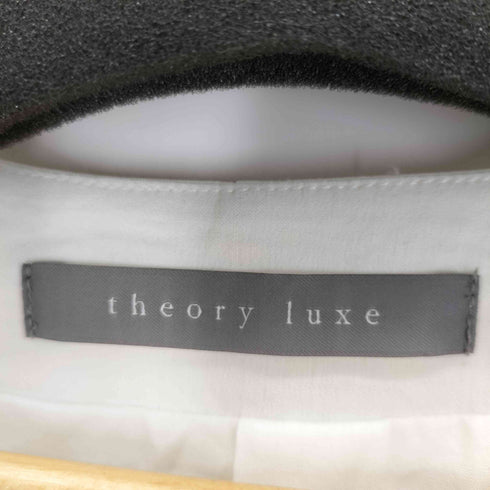 セオリーリュクス theory luxe リネンノーカラージャケット レディース 32