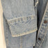トミージーンズ tommy jeans ロゴ刺繍 デニムシャツジャケット メンズ import:M