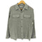 ENCOMING 24aw Open Collar Shirt ウール長袖シャツ メンズ import:L