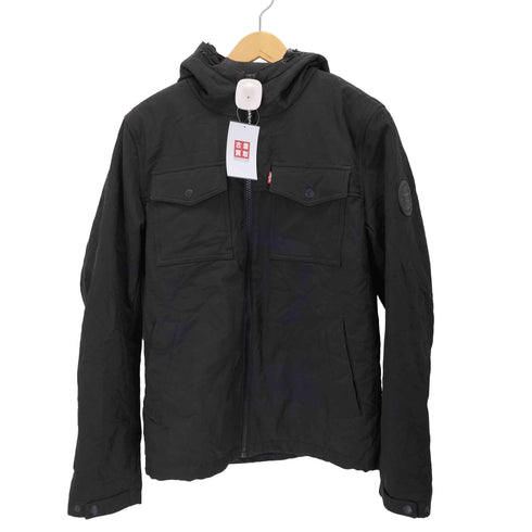 リーバイス Levis Soft Shell Two Pocket Sherpa Lined Hooded Trucker Jaket メンズ import:S