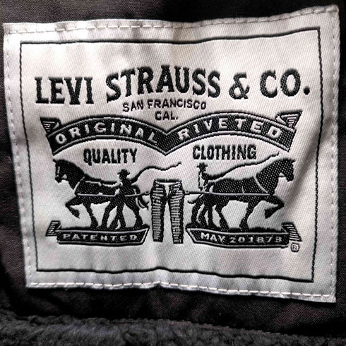 リーバイス Levis Soft Shell Two Pocket Sherpa Lined Hooded Trucker Jaket メンズ import:S