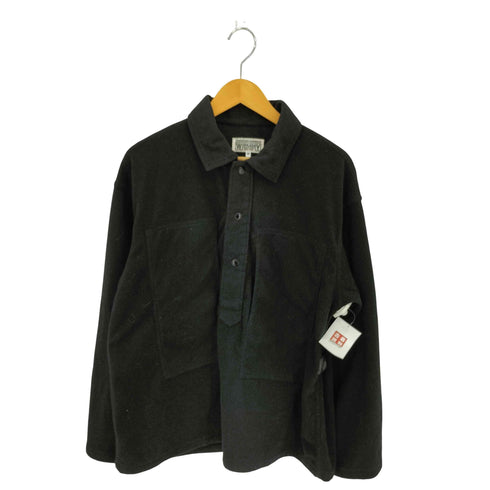 エンジニアードガーメンツ Engineered Garments WORKADAY ハーフボタン ロングスリーブ フリース ニット メンズ M