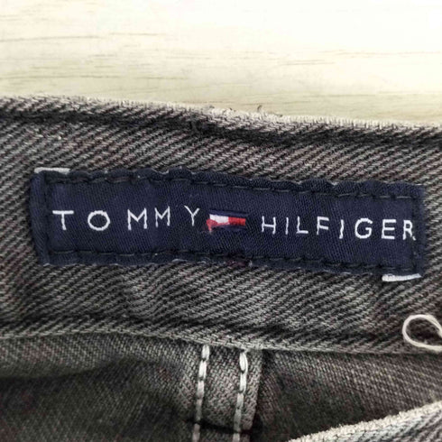 トミーヒルフィガー TOMMY HILFIGER ジップフライブラックデニム メンズ