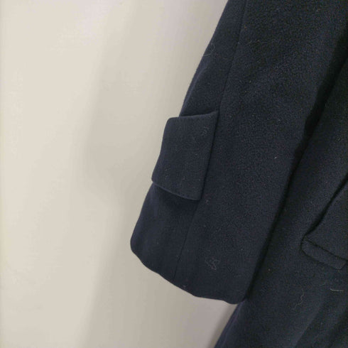 カシミヤ CASHMERE CASHMERE 100% Balmacaan Long Coat カシミア 100% バルマカーン ステンカラー ロング コート 比翼 メンズ import:L
