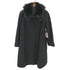 ピュア カシミヤ pure cashmere PURE CASHMERE 100% & Real Fur Balmacaan Coat ピュア カシミア 100% 襟リアルファー バルマカーン ステンカラー ロング コート レディース 9