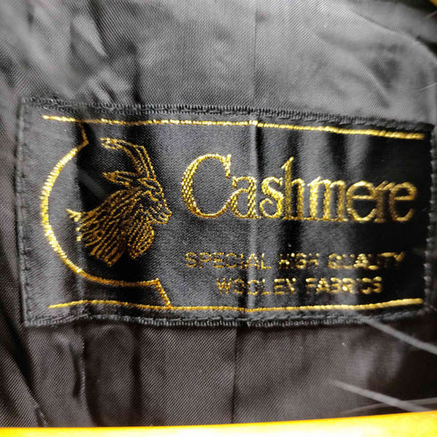 ピュア カシミヤ pure cashmere PURE CASHMERE 100% & Real Fur Balmacaan Coat ピュア カシミア 100% 襟リアルファー バルマカーン ステンカラー ロング コート レディース 9