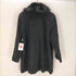 ピュア カシミヤ pure cashmere PURE CASHMERE 100% & Real Fur Balmacaan Coat ピュア カシミア 100% 襟リアルファー バルマカーン ステンカラー ロング コート レディース 9