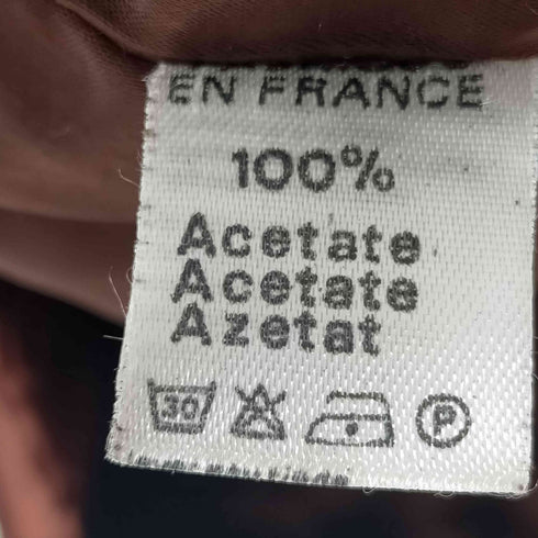 80-90S MADE IN FRANCE Lamb Leathe Ostrich フランス製 ユーロ ラムレザー オーストリッチ コンビ ロング コート レディース