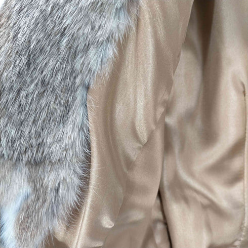 Real Fur 100% Mouton Jacke リアルファー 100% ムートン ブルゾン ジャケット レディース