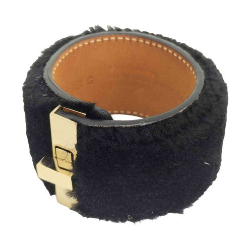 メゾンボアネ maison boinet ファーバングル レディース M