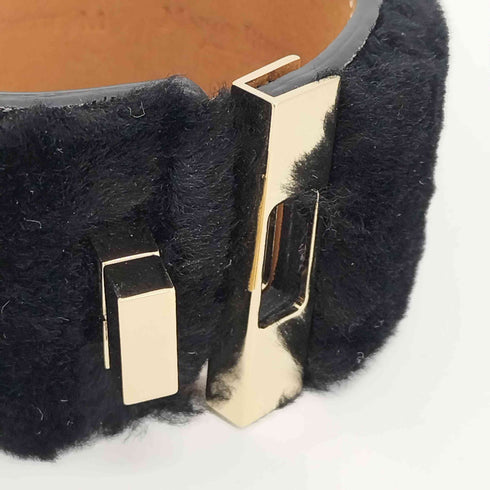 メゾンボアネ maison boinet ファーバングル レディース M