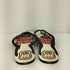 ヒステリックグラマー HYSTERIC GLAMOUR ヒスガール 666ロゴプリント ビーチサンダル メンズ JPN:L