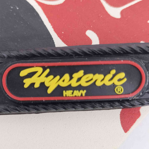 ヒステリックグラマー HYSTERIC GLAMOUR ヒスガール 666ロゴプリント ビーチサンダル メンズ JPN:L