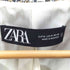 ザラ ZARA テクスチャーチェック ブレザー ツイード ダブル レディース import:M
