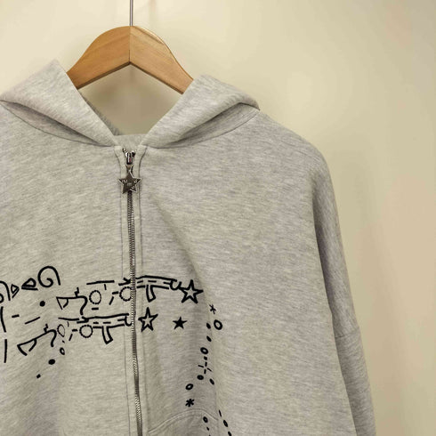 NAMED COLLECTIV MALFUNCTION ラビット うさ耳 ジップパーカー レディース JPN:XL